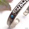 Bracelet tibétain filigrane Mantra de Chenrezi-q Bracelets tibétains bouddhistes BRACT1