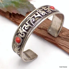 Bracelet tibétain Mantra de Chenrezi filigrane - Bracelets tibétains bouddhistes
