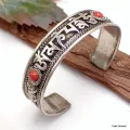 Bracelet tibétain Mantra de Chenrezi filigrane - Bracelets tibétains bouddhistes