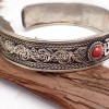 Bracelet tibétain Mantra de Chenrezi filigrane Bracelets tibétains bouddhistes ABT17.2