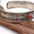 Bracelet tibétain Mantra de Chenrezi filigrane - Bracelets tibétains bouddhistes
