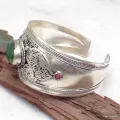Bracelet tibétain Onyx vert - Bracelets tibétains bouddhistes