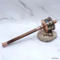 Moulin à prière bouddhiste 2 mantras 25 cm - Objets rituels bouddhistes
