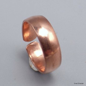 Anneau tibétain en cuivre massif Bagues tibétaines bouddhistes BT58