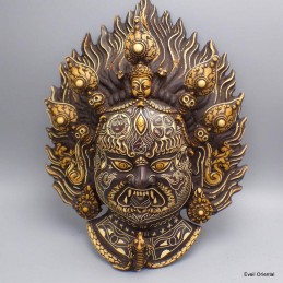 Grand masque Mahakala Bhairav 34 cm 