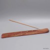 Porte-encens bhoutanais en bois Objets rituels bouddhistes PEL5