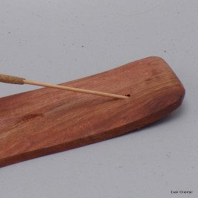 Porte-encens bhoutanais en bois Objets rituels bouddhistes PEL5