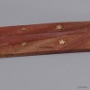 Porte-encens bhoutanais en bois Objets rituels bouddhistes PEL5