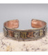 Bracelet tibétain deux tons Mantra de Chenrezi Bracelets tibétains bouddhistes ref121