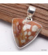Pendentif triangulaire en Jaspe Faon Bijoux en Jaspe Faon LAM72.4
