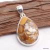 Pendentif pierre naturelle Jaspe brecchia Bijoux en Jaspe LAM62.2
