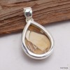 Pendentif pierre naturelle Jaspe brecchia Bijoux en Jaspe LAM62.2