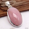 Pendentif oval Opale Rose du Pérou Pendentifs pierres naturelles LAM69