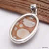 Pendentif en Jaspe Faon oval Bijoux en Jaspe Faon LAM72.2