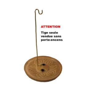Porte-encens tibétain en laiton pour cordelette - Porte-encens tibétains
