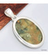 Pendentif Rhyolite verte grise Pendentifs pierres naturelles KC1.3