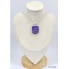 Gros pendentif Charoite de Russie Pendentifs pierres naturelles KC2