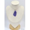 Gros pendentif asymétrique Charoite de Russie Pendentifs pierres naturelles KC2.1