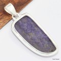 Pendentif Charoite de Russie forme libre Pendentifs pierres naturelles KC2.3