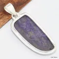 Pendentif Charoite de Russie forme libre - Pendentifs pierres naturelles
