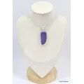 Pendentif Charoite de Russie forme libre - Pendentifs pierres naturelles