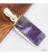 Petit Pendentif Charoite de Russie rectangulaire Pendentifs pierres naturelles KC2.4