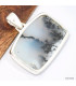 Pendentif Merlinite Opale dendritique rectangulaire Pendentifs pierres naturelles KC4.2