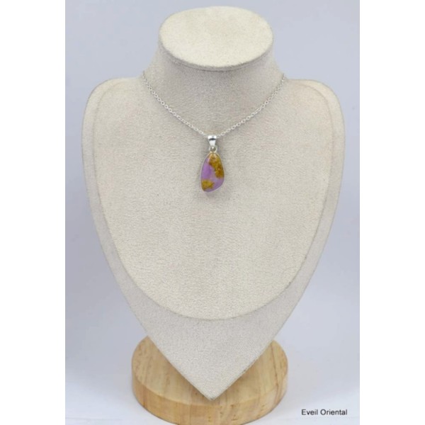 Pendentif Phosphosidérite forme libre Pendentifs pierres naturelles KC5