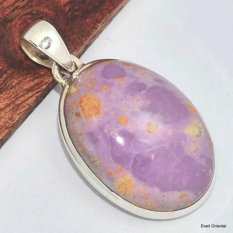 Pendentif Phosphosidérite oval - Pendentifs pierres naturelles
