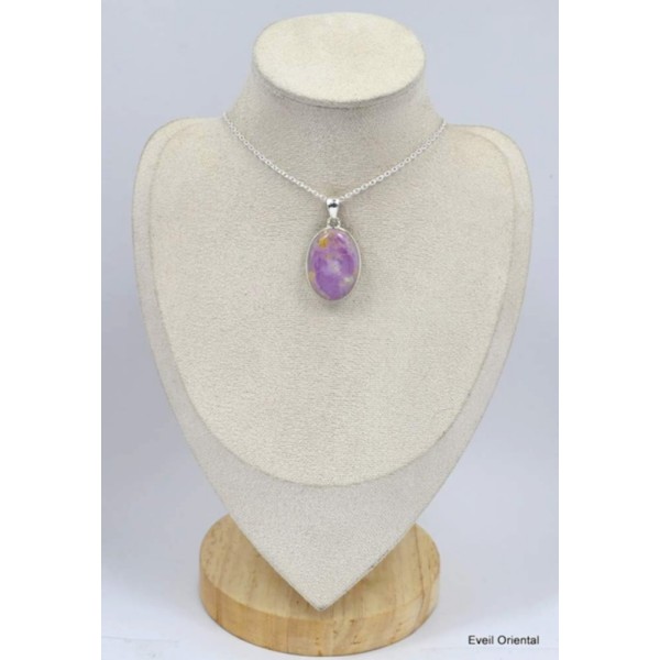 Pendentif Phosphosidérite oval Pendentifs pierres naturelles KC5.1