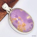 Pendentif oval Phosphosidérite Pendentifs pierres naturelles KC5.2
