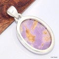 Pendentif oval Phosphosidérite Pendentifs pierres naturelles KC5.2