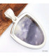 Pendentif Opale violette semi-oval Bijoux en Opales KC6