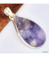 Pendentif Opale violette forme goutte Bijoux en Opales KC6.1