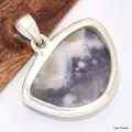 Pendentif Opale violette semi-ronde - Bijoux en Opales