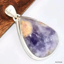 Pendentif goutte Opale violette de Morado - Bijoux en Opales