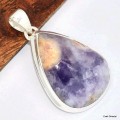 Pendentif goutte Opale violette de Morado Bijoux en Opales KC6.4
