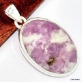 Pendentif oval Rubellite Tourmaline rose Bijoux en Tourmaline Rose KC7.2