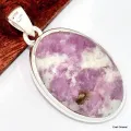 Pendentif oval Rubellite Tourmaline rose - Bijoux en Tourmaline Rose