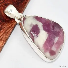 Pendentif Rubellite Tourmaline rose forme libre - Bijoux en Tourmaline Rose