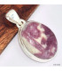 Pendentif Rubellite Tourmaline rose forme ovale Bijoux en Tourmaline Rose KC7.4