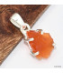 Petit pendentif Opale de feu serti griffes Bijoux en Opales KC8