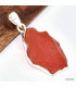 Gros Pendentif Opale de feu serti clos Bijoux en Opales KC8.3
