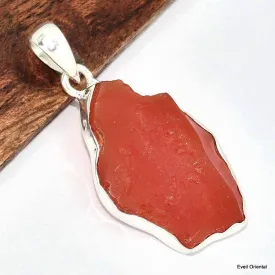 Gros Pendentif Opale de feu serti clos - Pendentifs pierres naturelles