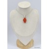 Gros Pendentif Opale de feu serti clos Bijoux en Opales KC8.3