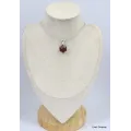 Grenat Hessonite naturel facetté - Pendentifs pierres naturelles