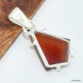Grenat Hessonite naturel facetté forme losange - Bijoux en Grenat
