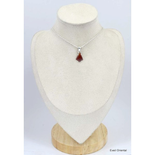 Grenat Hessonite naturel facetté forme losange Bijoux en Grenat KC9.1