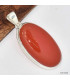 Pendentif oval en Onyx rouge Pendentifs pierres naturelles KC11.1