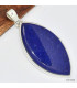 Grand pendentif marquise en Lapis Lazuli Bijoux en Lapis-lazuli KC12.1
